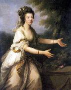 unknow artist Friederike Juliane von Reventlow (1762-1816), Mazenin oil painting on canvas